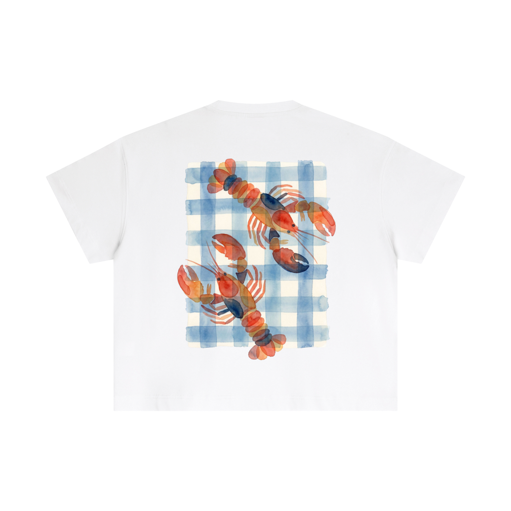 tee,lobster tee,summer tee