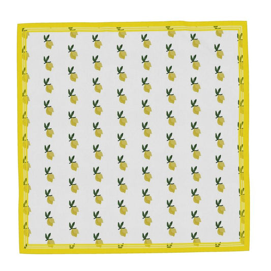 Lemons Silk Scarf