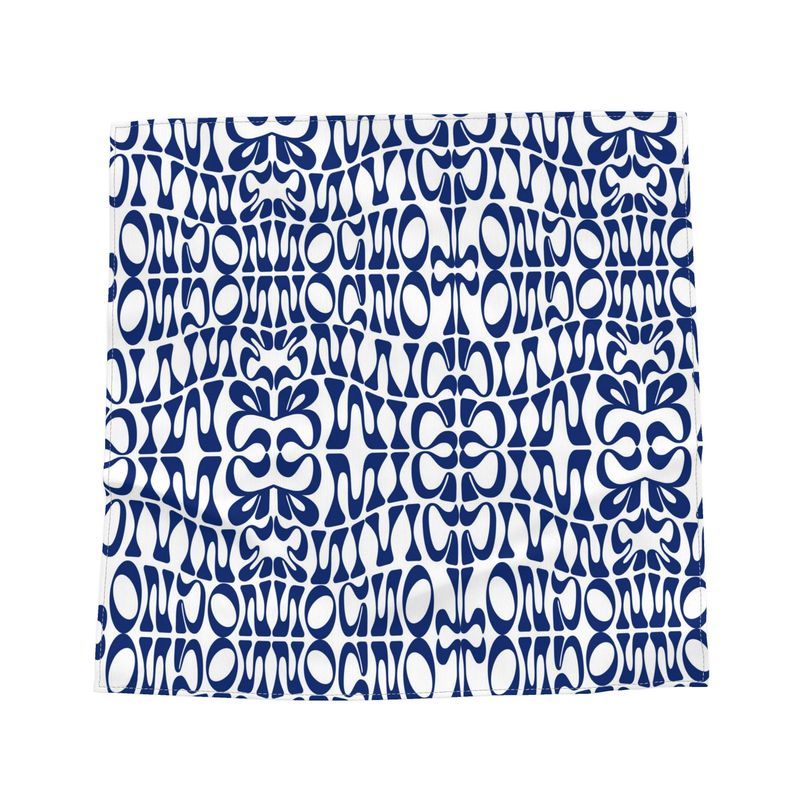 Waves Cotton Scarf