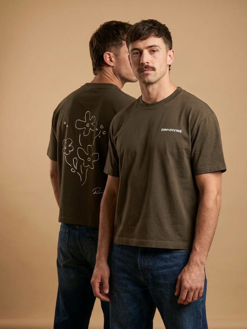 Flowers Boxy Tee