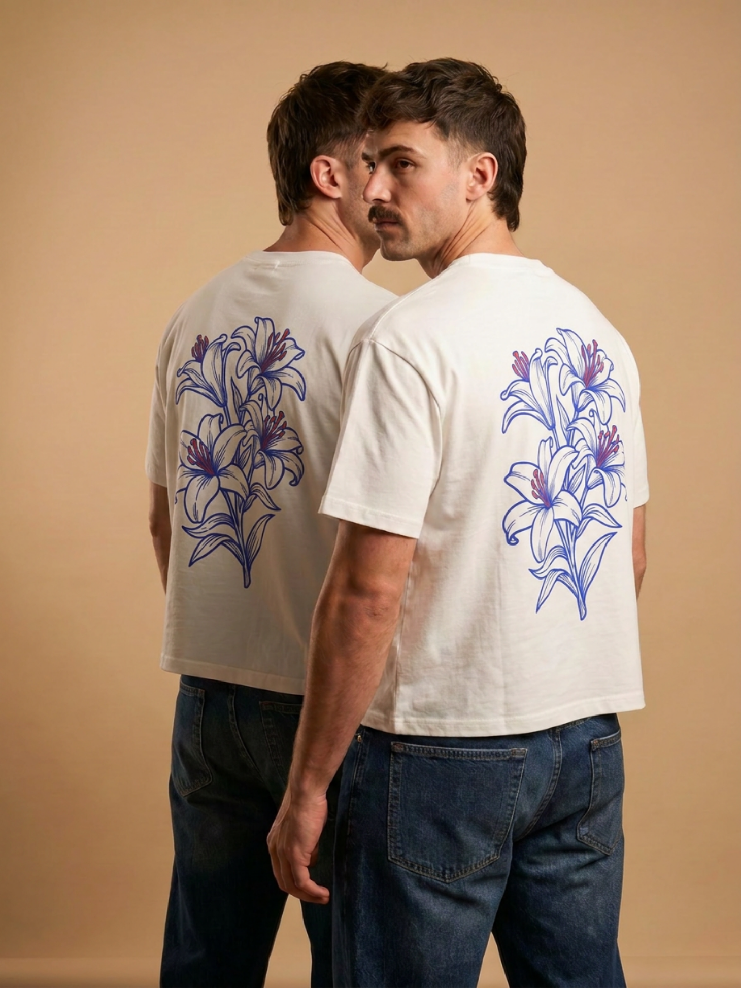 Lilies Boxy Tee