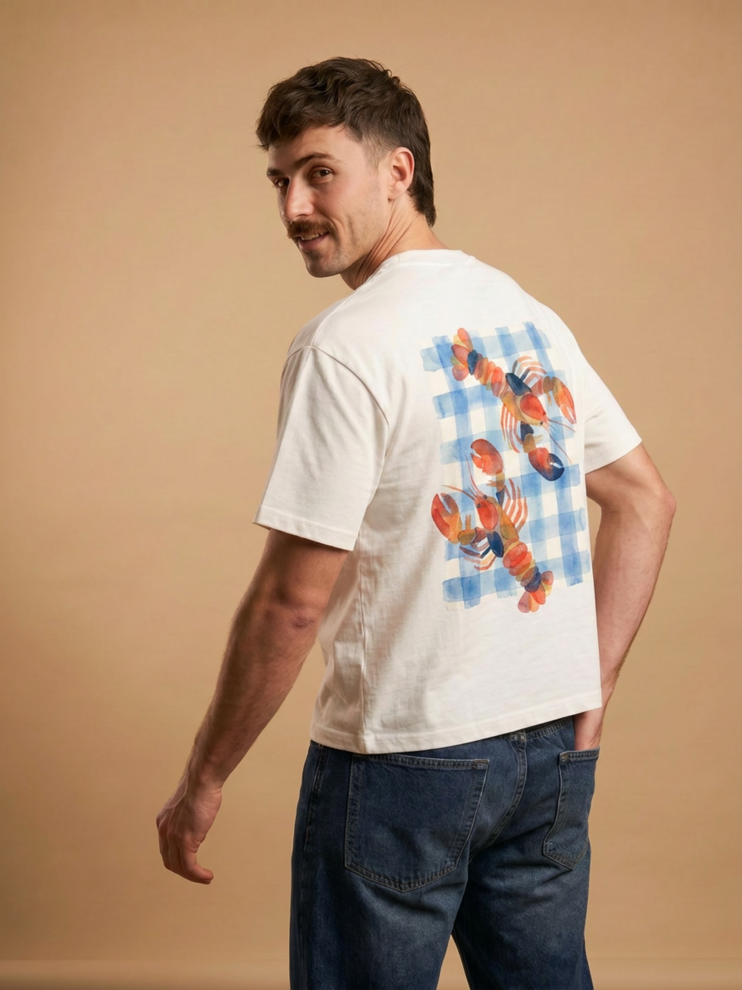 Lobsters Boxy T-Shirt
